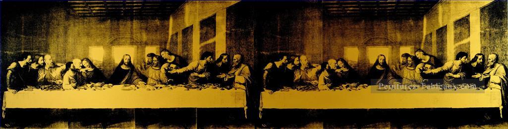 Last Supper classical Andy Warhol Oil Paintings